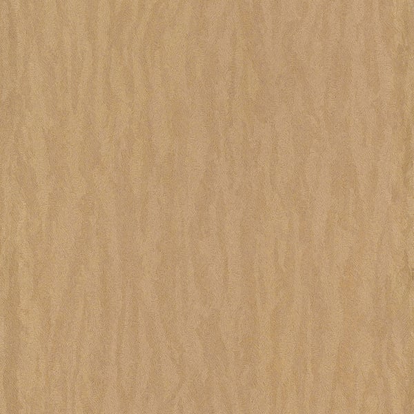 Gold abstract wallcovering with metallic finish and a subtle pattern.