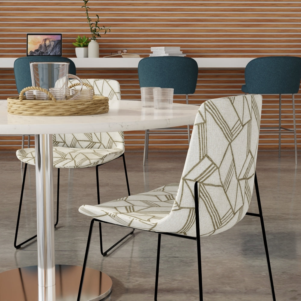 NICHOLASJOHN INC NJ-NAOMIE Birch Geometric   Fabric - NJ25-3069