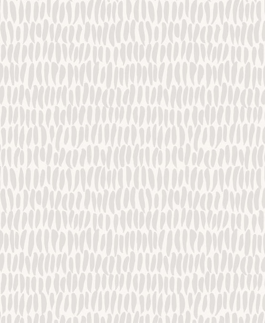 Seabrook Designs The Simple Life Brushwork Abstract Contemporary Grey Matte Sidewall - SL80008