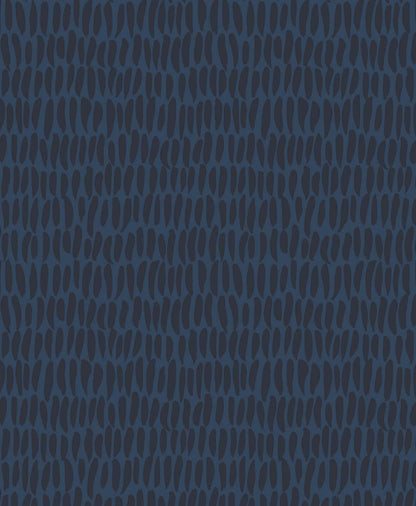 Seabrook Designs The Simple Life Brushwork Abstract Contemporary Blue Matte  - SL80012