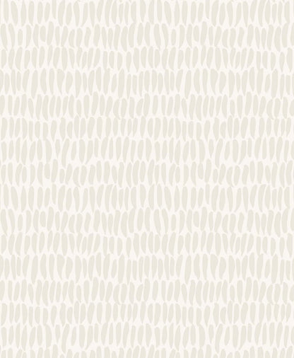 Seabrook Designs The Simple Life Brushwork Abstract Contemporary Off-White Matte  - SL80020