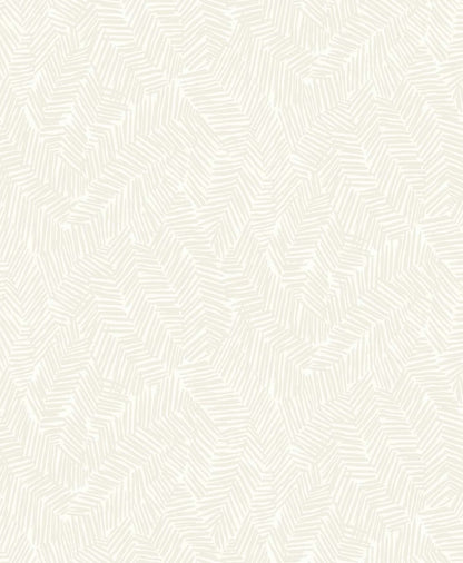 Seabrook Designs The Simple Life Lush Abstract Contemporary Off-White Matte  - SL80400