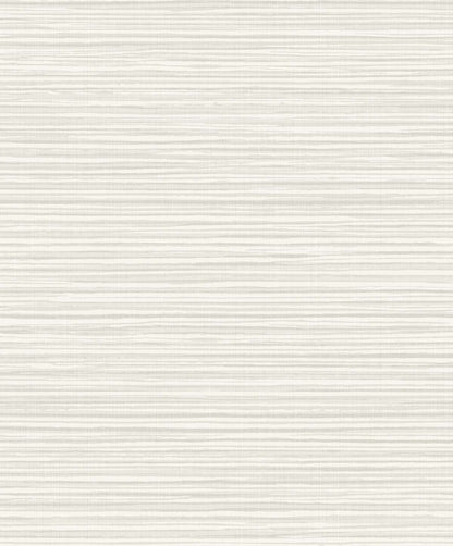 Seabrook Designs The Simple Life Calm Seas Striped Contemporary Off-White Matte  - SL80900