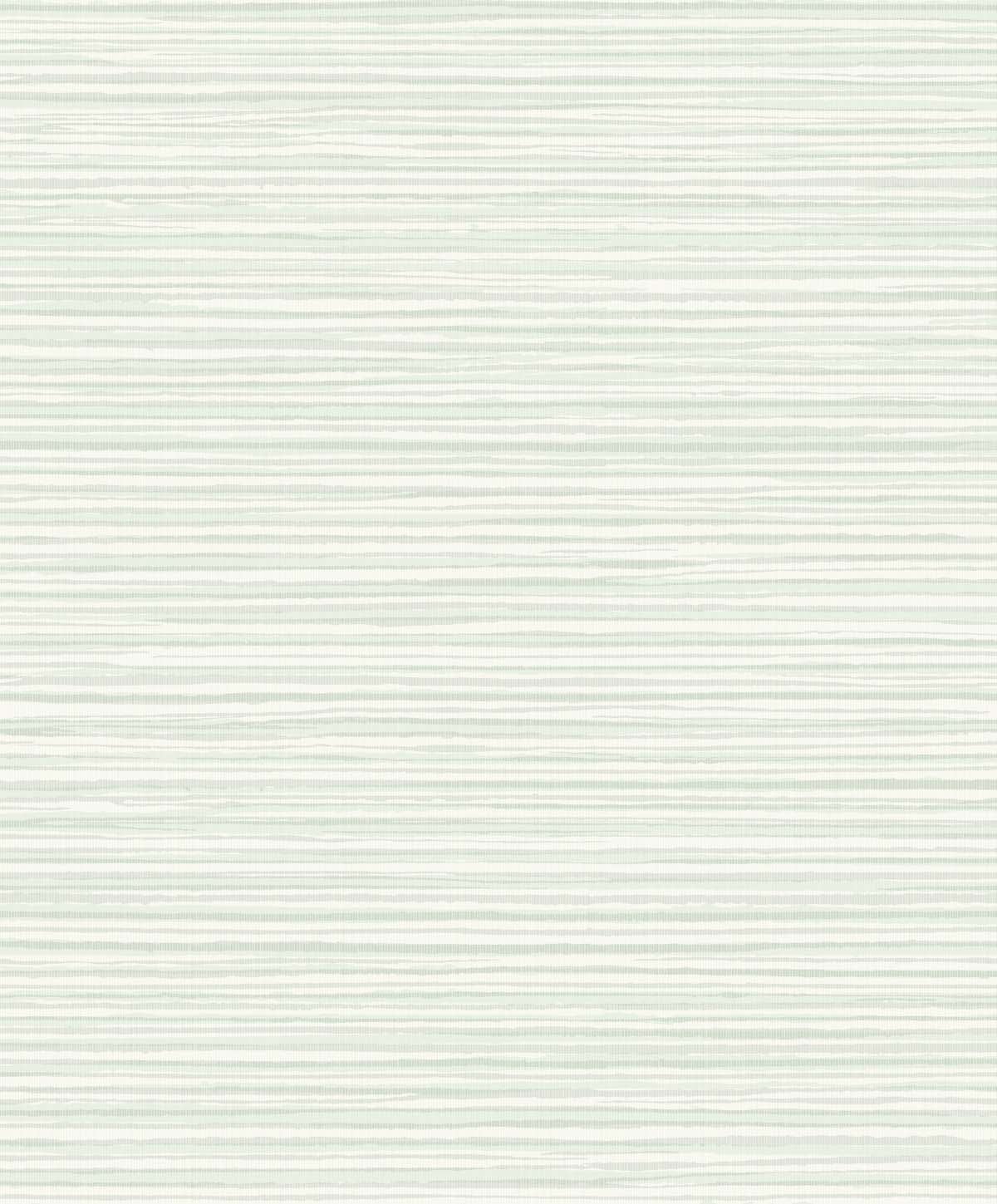 Seabrook Designs The Simple Life Calm Seas Striped Contemporary Green Matte Sidewall - SL80904