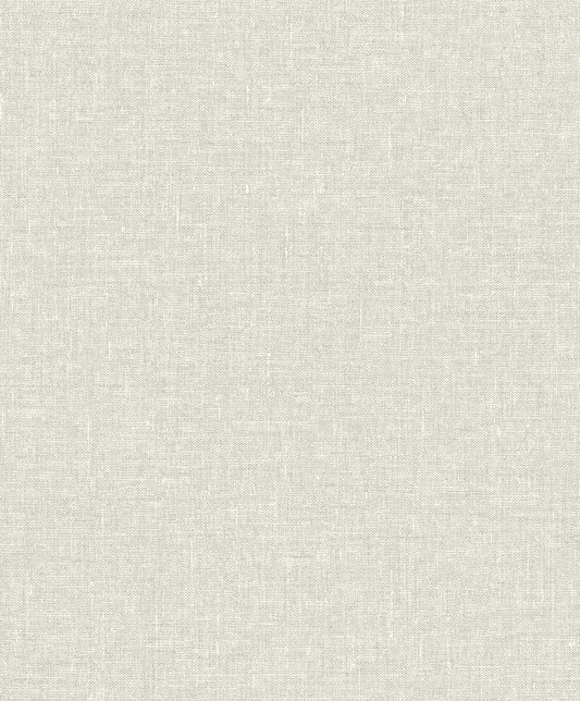 Seabrook Designs The Simple Life Soft Linen Linen Contemporary Grey Matte Sidewall - SL81106