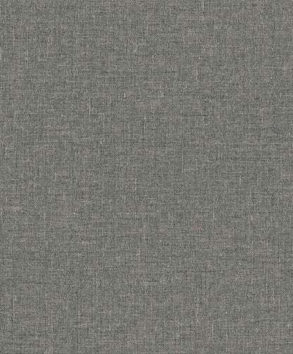 Grey linen-style textured fabric swatch with subtle weave, suitable for upholstery or crafts.