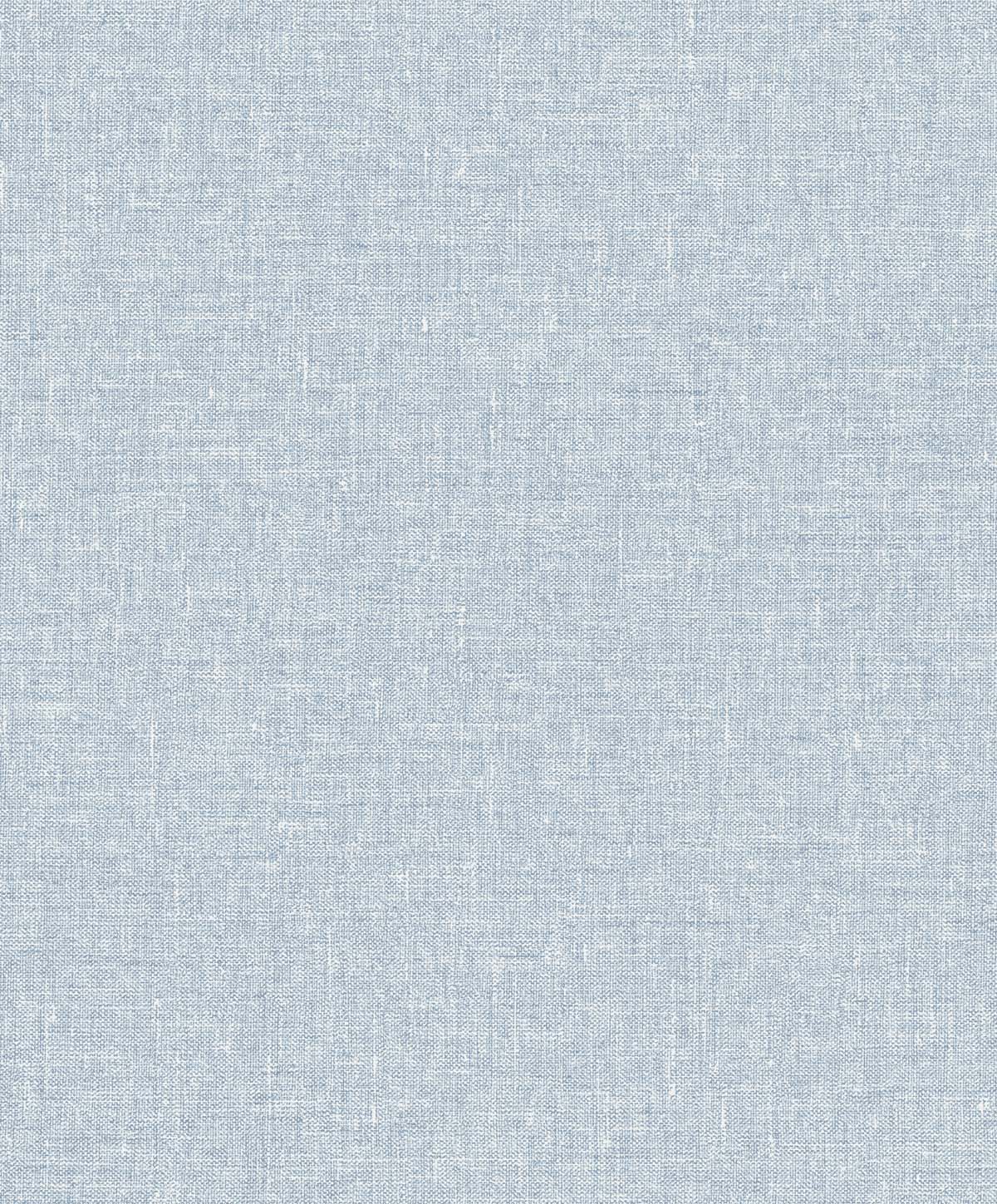 Seabrook Designs The Simple Life Soft Linen Linen Contemporary Blue Matte Sidewall - SL81132