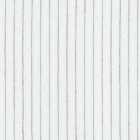 STOUT TEXTILES  DRAPERY,SHEER TRADITIONAL, STRIPE BISCUIT   - SLAL-2