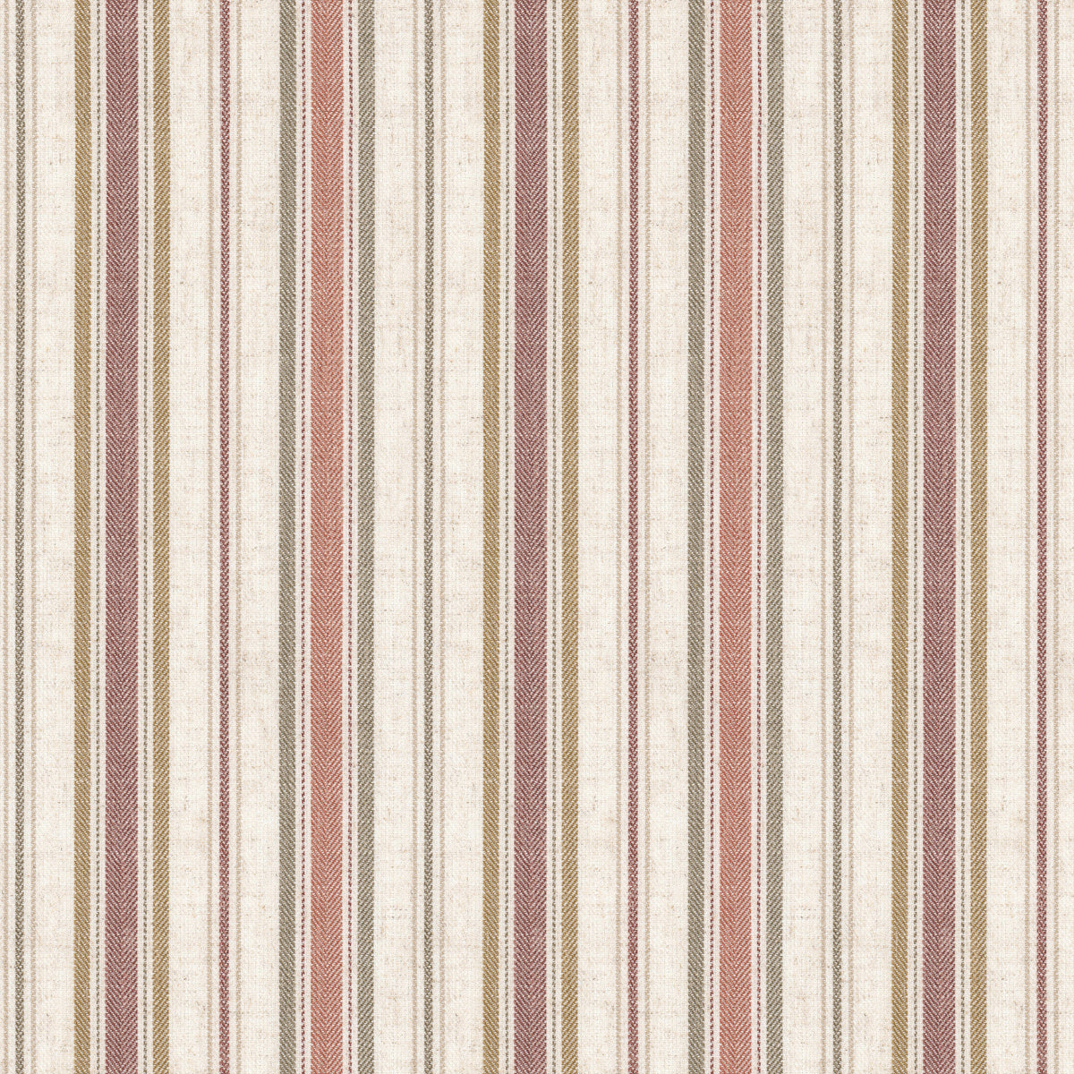 STOUT TEXTILES  MULTIPURPOSE,WOVENS TRADITIONAL, STRIPE RUBY   - SLEE-1