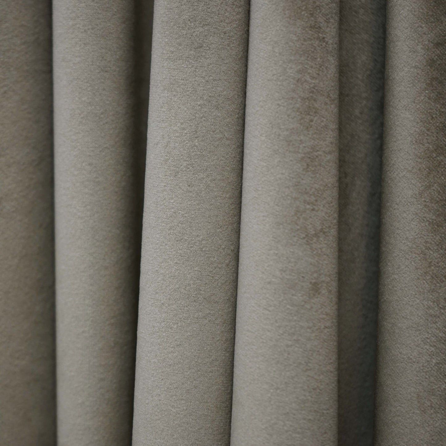 JF Fabrics JF Studio SLICK 34 Fabric Plain Taupe  Velvet - 9016734 SJ102