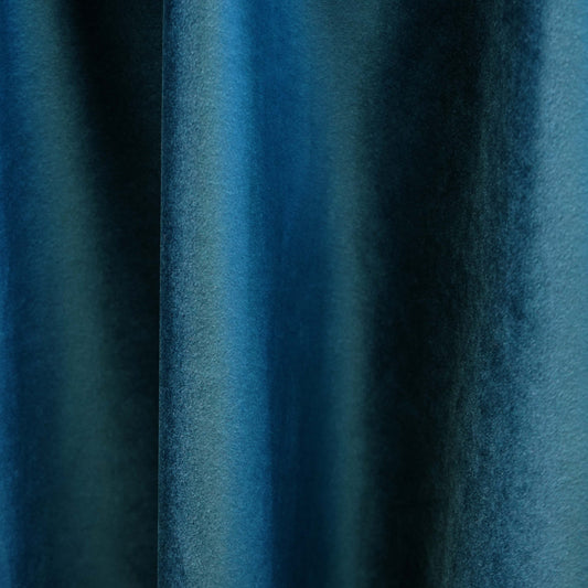 JF Fabrics JF Studio SLICK 77 Fabric Plain Teal, Green, Blue  Velvet - 9016777 SJ102