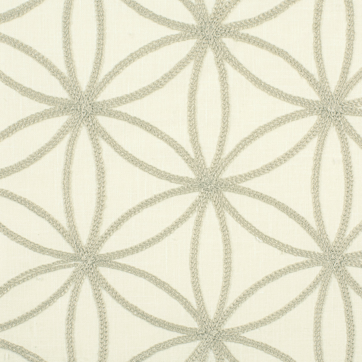STOUT TEXTILES  DRAPERY,EMBROIDERIES TRADITIONAL, GEOMETRIC DRIFTWOOD   - SNIC-1