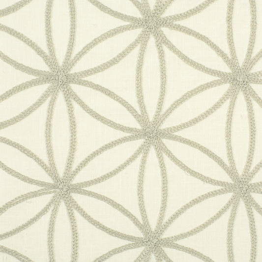STOUT TEXTILES  DRAPERY,EMBROIDERIES TRADITIONAL, GEOMETRIC DRIFTWOOD   - SNIC-1