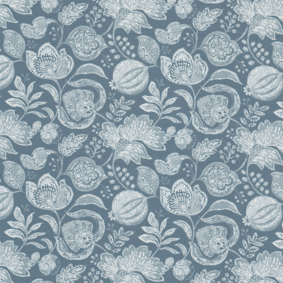 STOUT TEXTILES  MULTIPURPOSE,PRINT TRADITIONAL, FLORAL CADET,FEDERAL   - SNYD-2