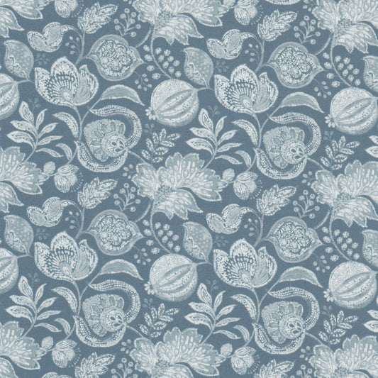 STOUT TEXTILES  MULTIPURPOSE,PRINT TRADITIONAL, FLORAL CADET,FEDERAL   - SNYD-2