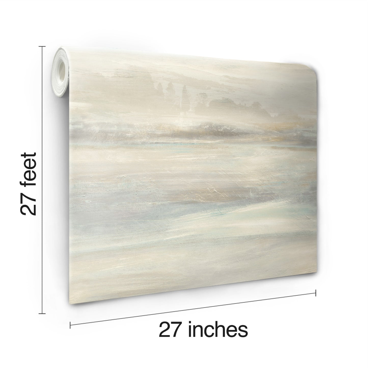 York Wallcoverings Best Sellers Soothing Mists Scenic Light Blue Wallpaper  Modern and Transitional Blues   - SO2432