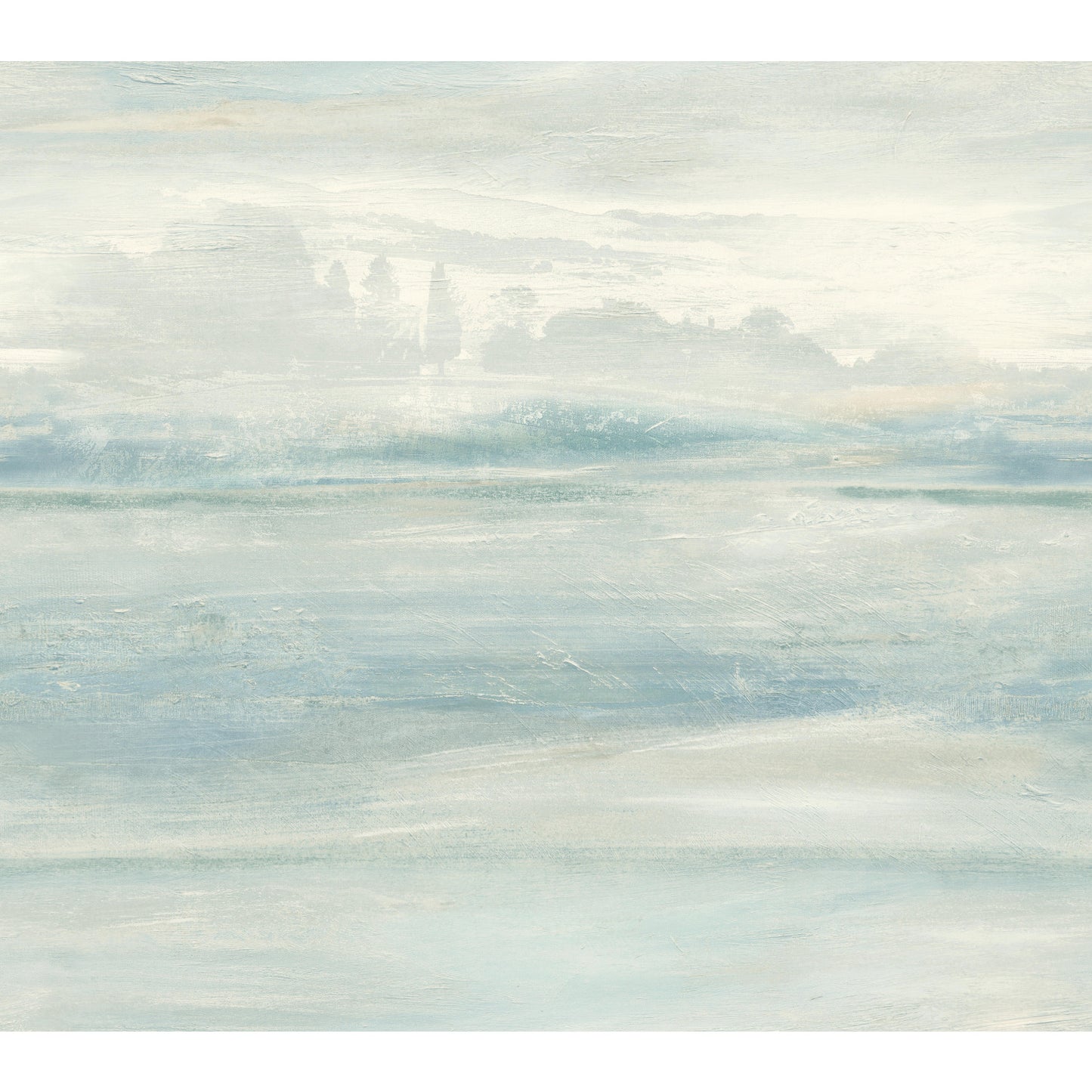 York Wallcoverings Best Sellers Soothing Mists Scenic Blue Wallpaper  Modern and Transitional Blues   - SO2434