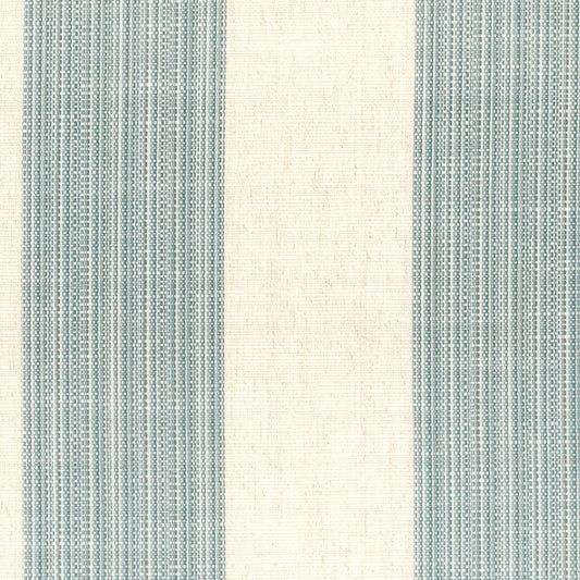 STOUT TEXTILES  MULTIPURPOSE,WOVENS TRADITIONAL, STRIPE LAGOON   - SOLI-2