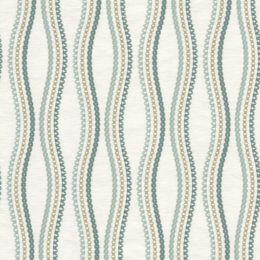 STOUT TEXTILES  MULTIPURPOSE,EMBROIDERIES TRADITIONAL, OGEE BAHAMA   - SONG-1