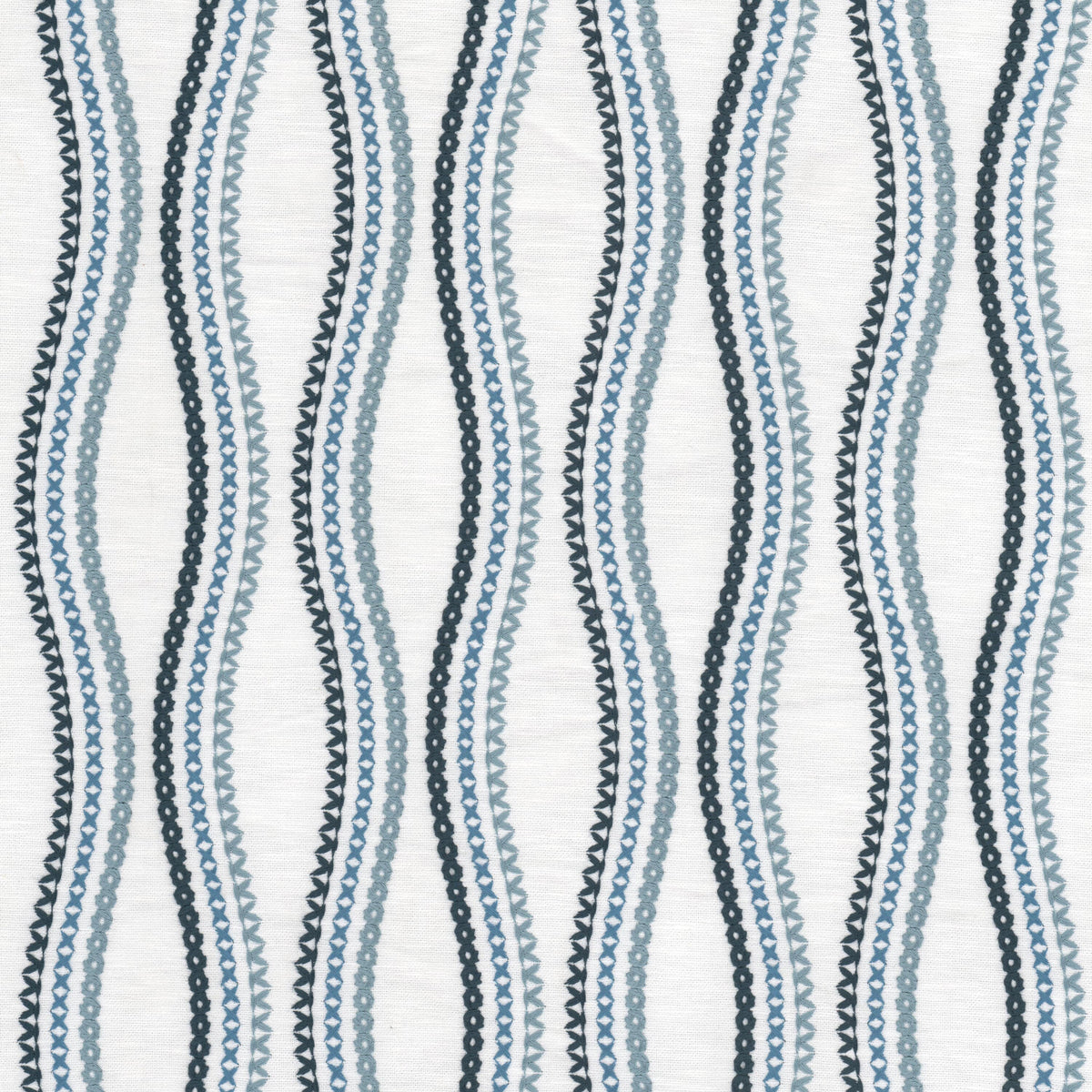 STOUT TEXTILES  MULTIPURPOSE,EMBROIDERIES TRADITIONAL, OGEE BALTIC,PACIFIC   - SONG-2