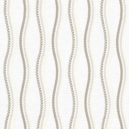 STOUT TEXTILES  MULTIPURPOSE,EMBROIDERIES TRADITIONAL, OGEE PARCHMENT   - SONG-3