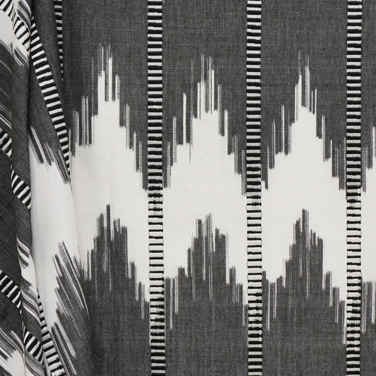 JF Fabrics JF Studio SONIC 96 Fabric Transitional,Contemporary,Flamestitch,Stripe Black  Embroidery,Texture,Linen Texture - 5782396 SJ101