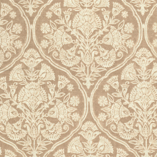 STOUT TEXTILES  MULTIPURPOSE,PRINT TRADITIONAL, FRAME DESIGN TAUPE   - SOUF-3