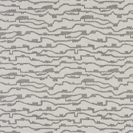 JF Fabrics Crypton Home SOUNDWAVE 94 Fabric Stripe, Contemporary Grey, Pewter, Beige  Woven, Jacquard - 8946394 J8921