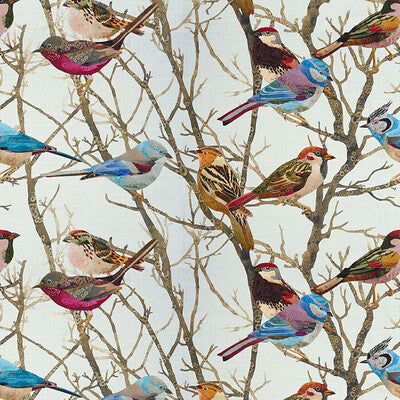 KRAVET COUTURE PRINT NOVELTY BEIGE,TURQUOISE,BURGUNDY   - SPARROWS2.916.0