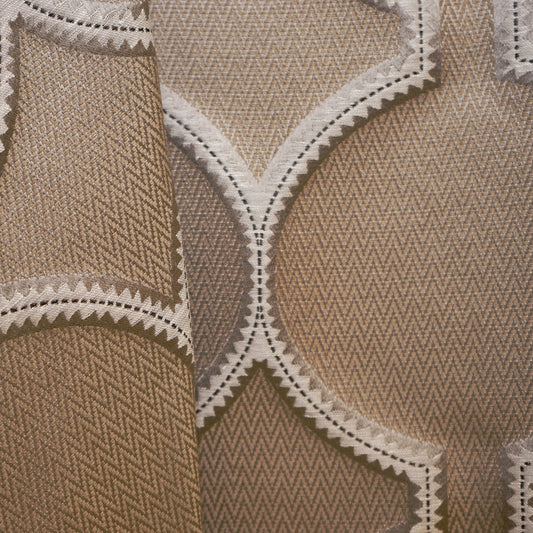 JF Fabrics JF Studio SPECTACLE 97 Fabric Traditional,Transitional,Contemporary,Geometric,Herringbone Grey,Silver,Taupe  Jacquard,Linen,Silk - 5500597 SJ101