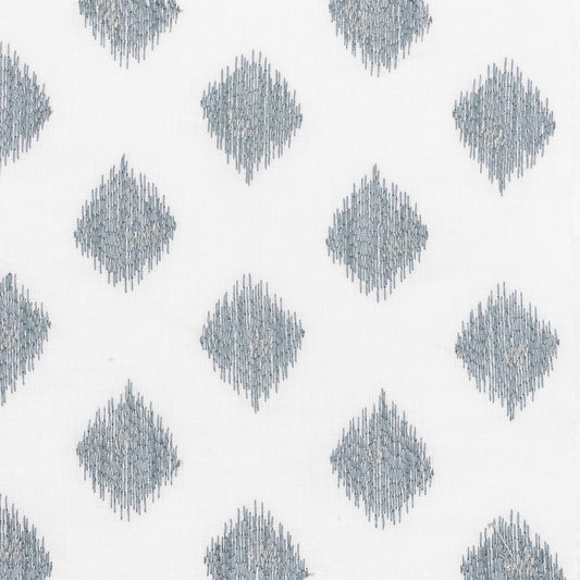 STOUT TEXTILES  DRAPERY,EMBROIDERIES TRANSITIONAL,, DIAMOND NORSE,TEAL   - SPLU-2