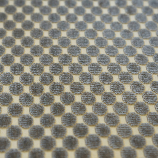 JF Fabrics JF Studio SPOTS 93 Fabric Traditional,Transitional,Contemporary,Dot,Geometric Grey,Silver  Texture,Velvet - 6000293 SJ101