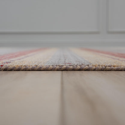 Contemporary rug, 2' x 10'.