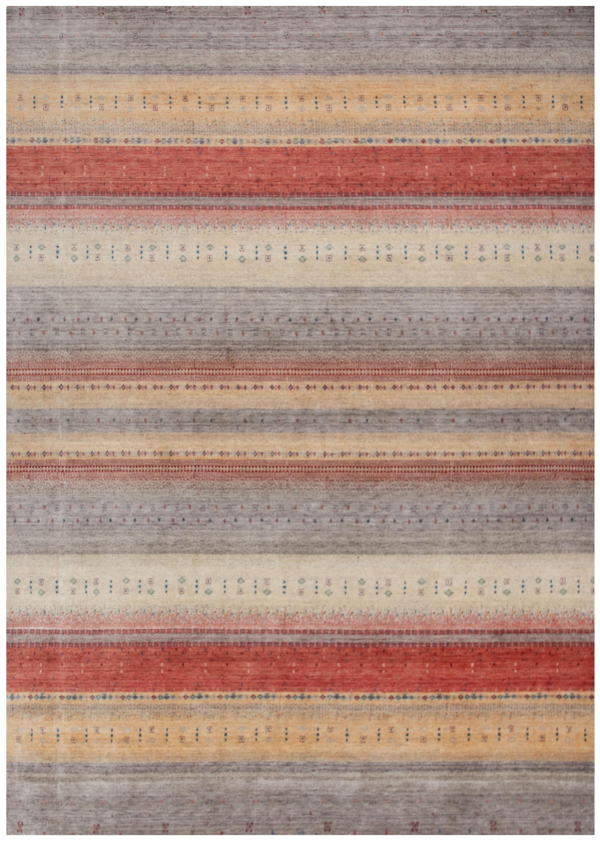 Contemporary rug, 5' x 8
