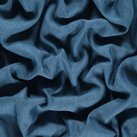 JF Fabrics SPY 65 Fabric  Texture, Woven Blue, Marine  Dimout, Jacquard, Wide Width - 8938965 J9051