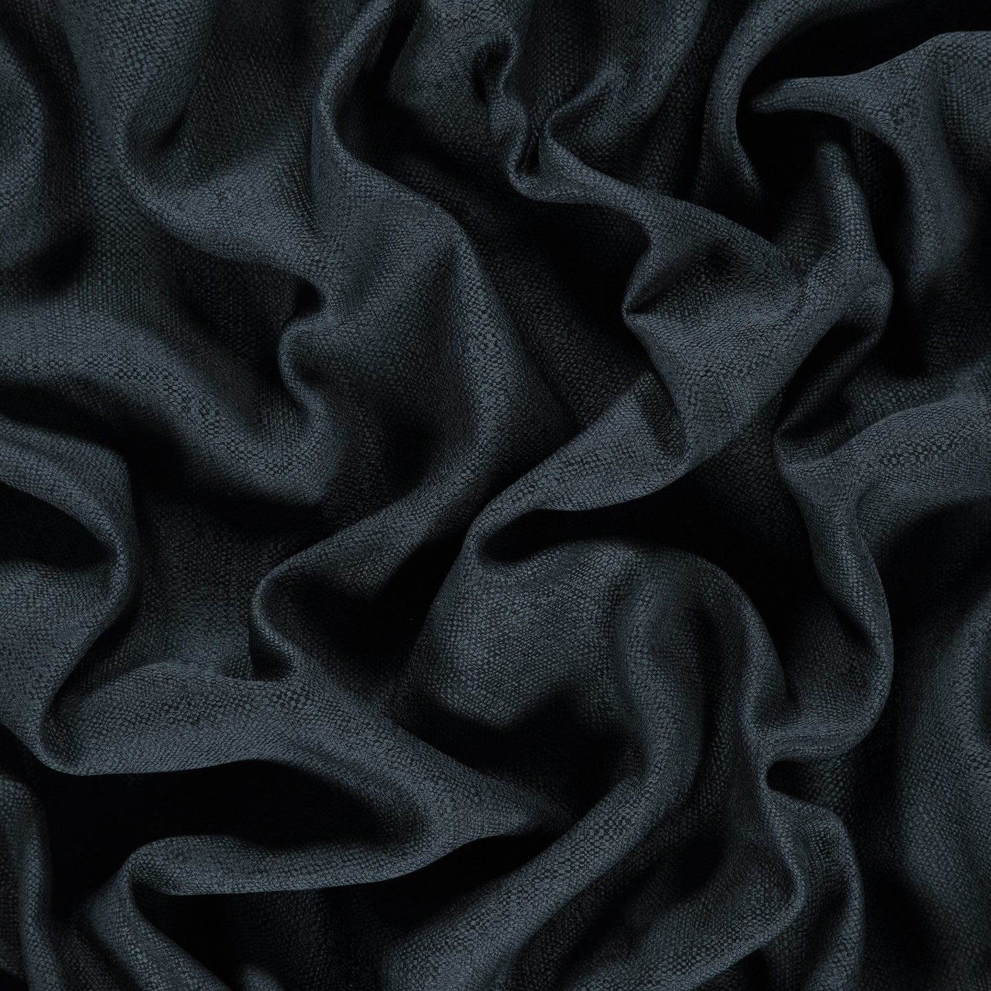 JF Fabrics SPY 99 Fabric  Texture, Woven Black  Dimout, Jacquard, Wide Width - 8938999 J9051