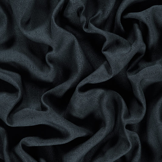 JF Fabrics SPY 99 Fabric  Texture, Woven Black  Dimout, Jacquard, Wide Width - 8938999 J9051