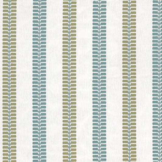 STOUT TEXTILES  MULTIPURPOSE,EMBROIDERIES TRANSITIONAL,, STRIPE SHORELINE   - SQUA-1
