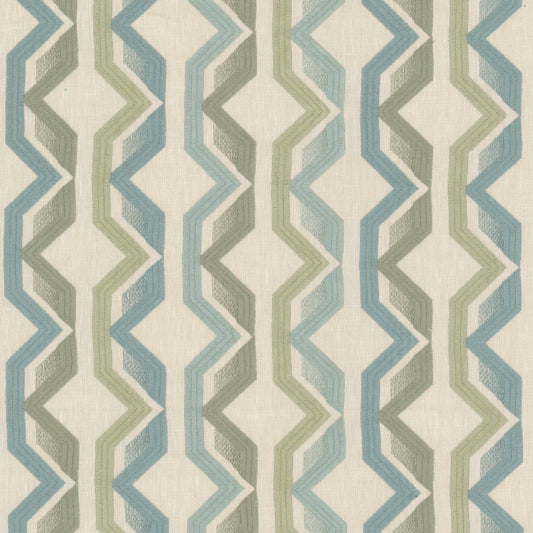 STOUT TEXTILES  MULTIPURPOSE,EMBROIDERIES TRADITIONAL, DIAMOND SEAFOAM,SEAMIST   - SQUE-1