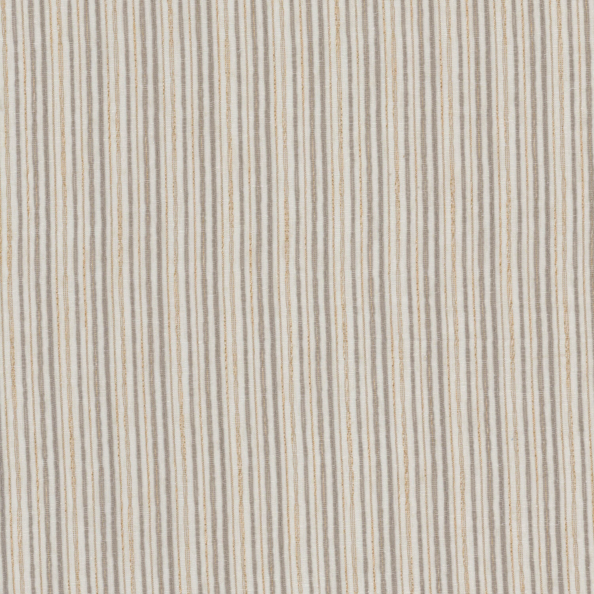 STOUT TEXTILES  DRAPERY,SHEER TRADITIONAL, STRIPE DRIFTWOOD   - SQUI-1