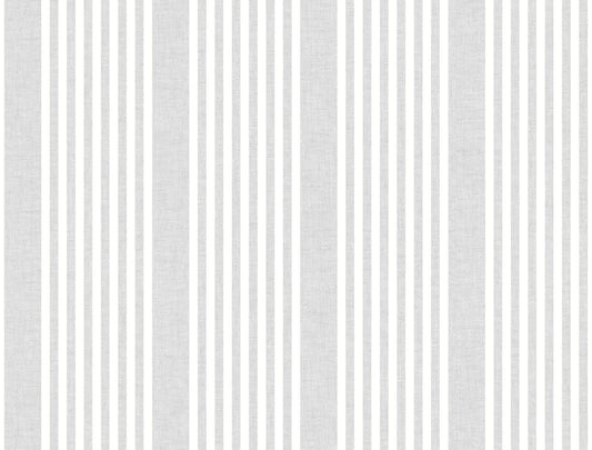 York Wallcoverings Inspired by Color French Linen Stripe Grey Wallpaper  Stripes Greys   - SR1582