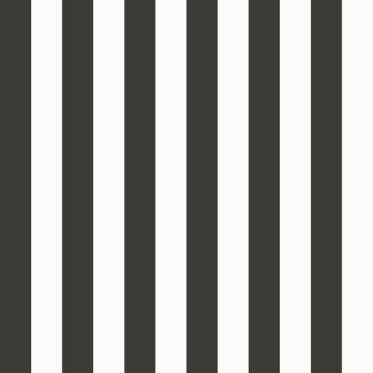Galerie Wallcoverings Style Sisters Thin Stripe Black Galerie Wallcoverings  Black   - SS21231