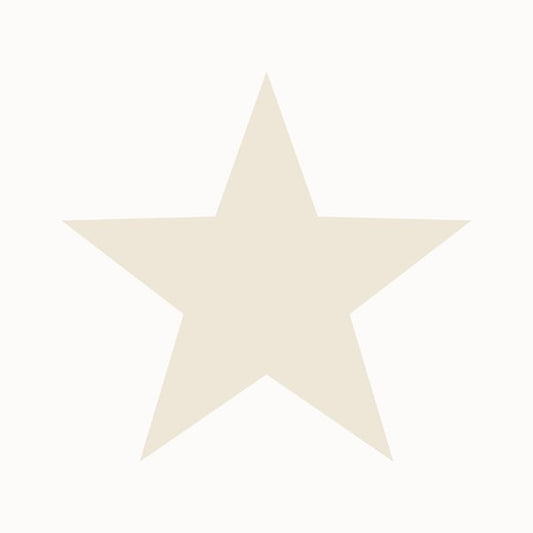 Galerie Wallcoverings Style Sisters Single Star Natural Galerie Wallcoverings  Beige   - SS21243