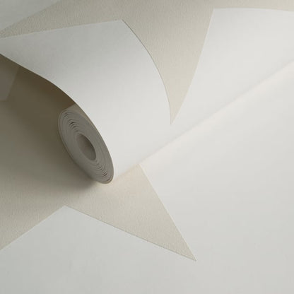 Galerie Wallcoverings Style Sisters Double Star Natural Galerie Wallcoverings  Beige   - SS21253