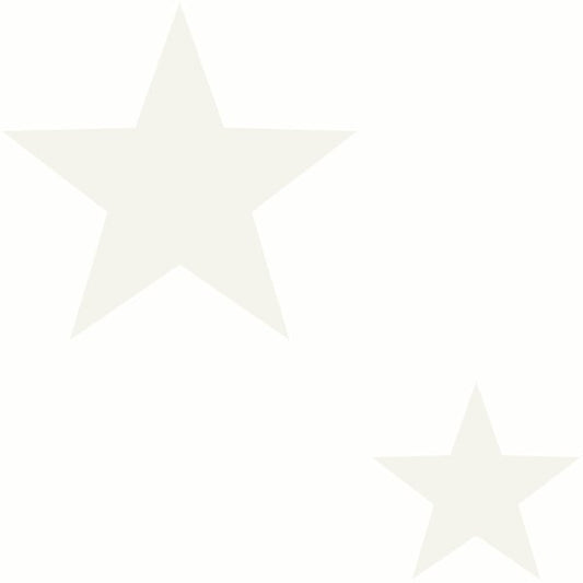Galerie Wallcoverings Style Sisters Double Star Pearl Galerie Wallcoverings  White   - SS21257