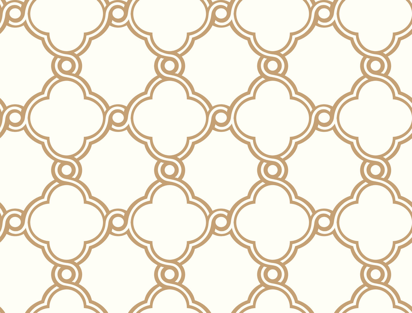 York Wallcoverings Beige and Neutrals Open Trellis  Gold Metallic Wallpaper  Geometrics Metallics   - SS2510