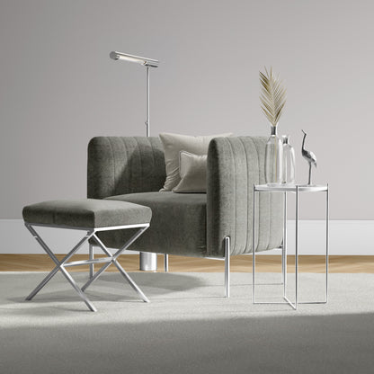 NICHOLASJOHN INC NJ-RHYTHM Smoke Solid   Fabric - NJ25-3199