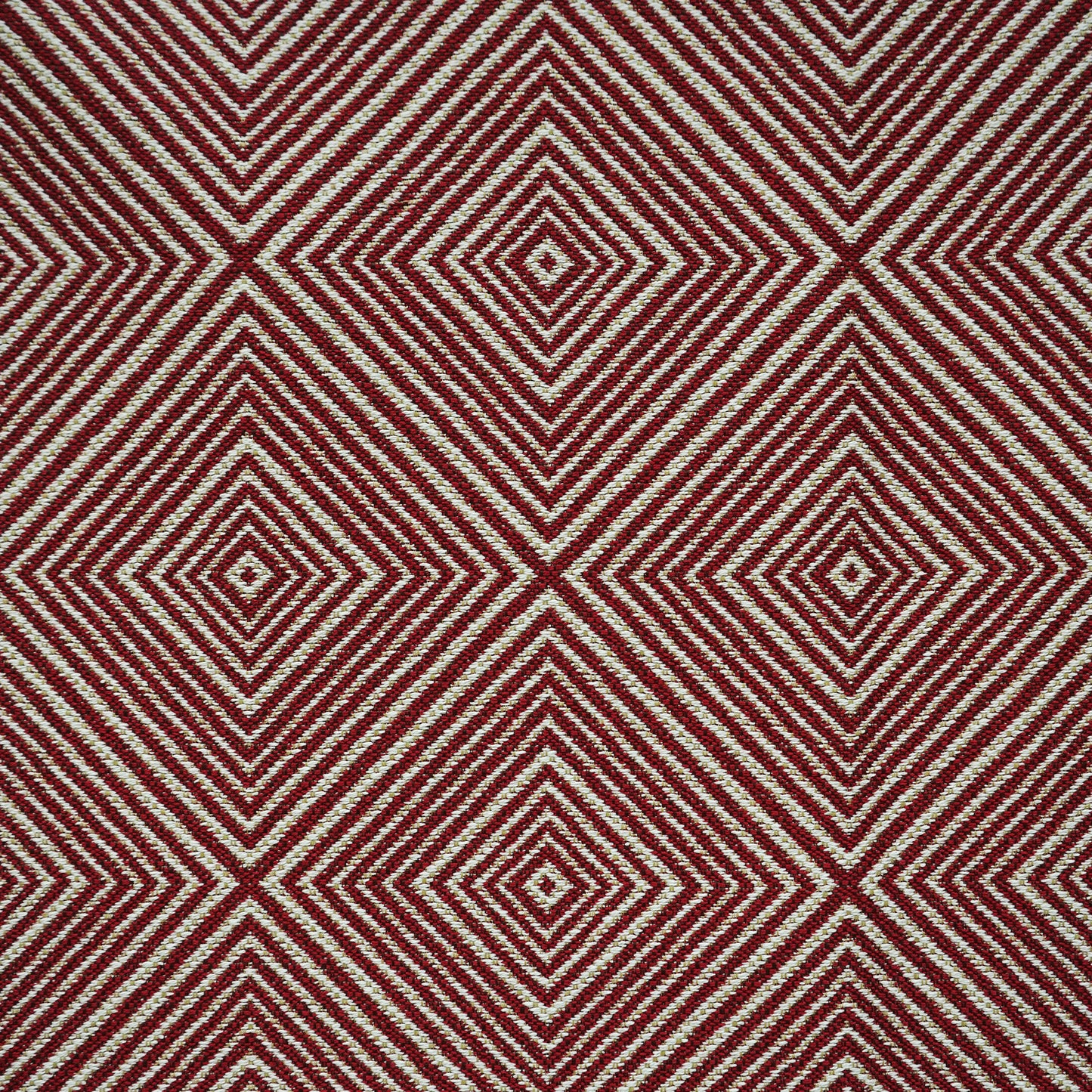 JF Fabrics STAMOS 47 Fabric Traditional,Transitional,Contemporary,Diamond Burgundy,Red,Creme,Beige,Offwhite  Texture - 5423147 J6531