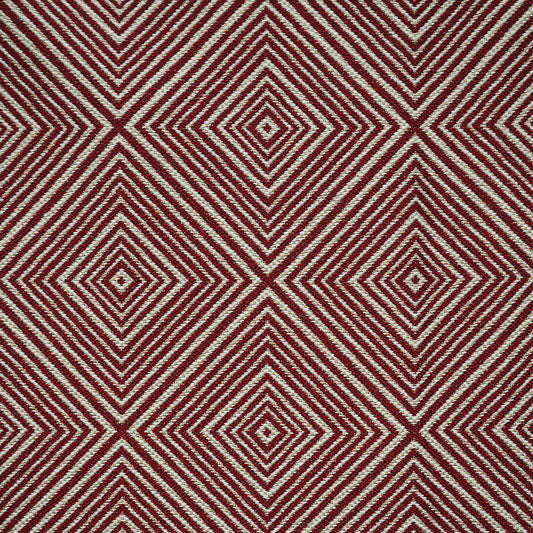 JF Fabrics STAMOS 47 Fabric Traditional,Transitional,Contemporary,Diamond Burgundy,Red,Creme,Beige,Offwhite  Texture - 5423147 J6531