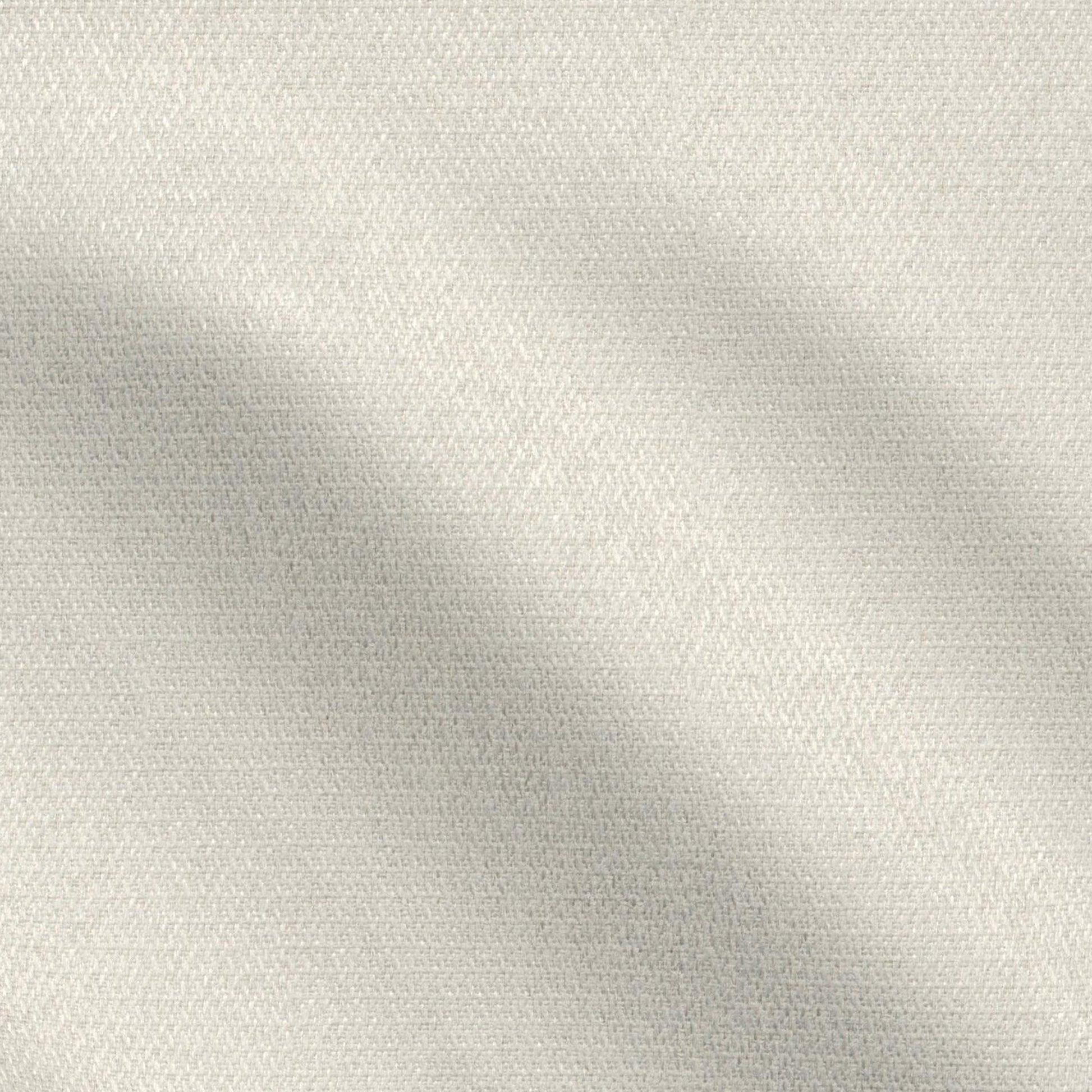 Cream-beige woven fabric texture with subtle grain and soft shadowed folds.